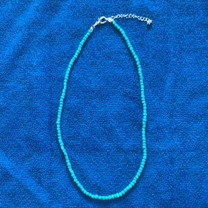 FINAL PRICE - Turquoise colored bead necklace